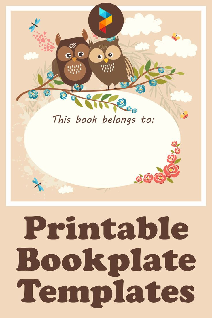 Bookplate Templates - 10 Free Pdf Printables | Printablee with regard to Free Printable Christmas Bookplates