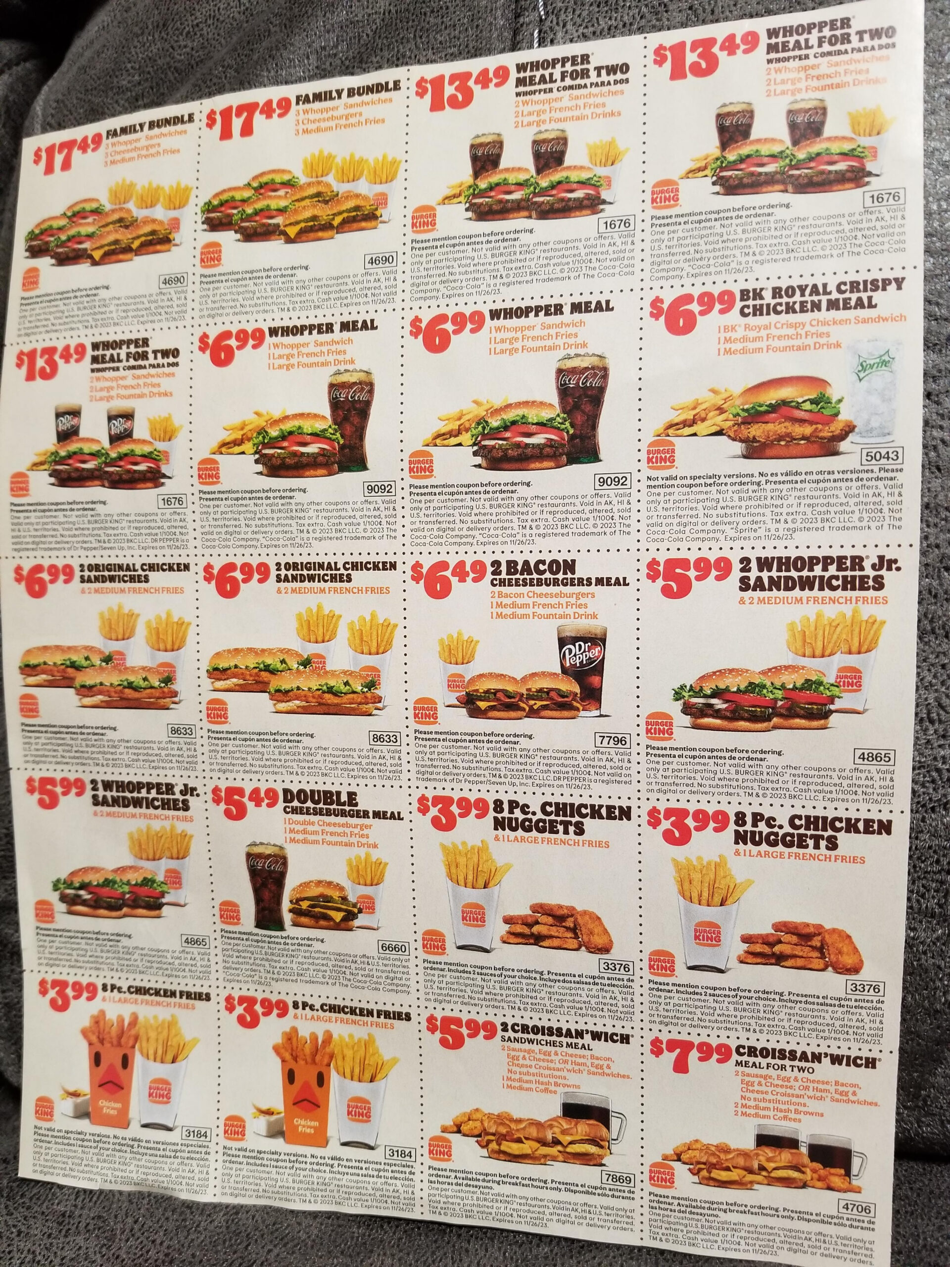 Burger King Coupons, Post If Used Please : R/Freefood for Burger King Free Coupons Printable