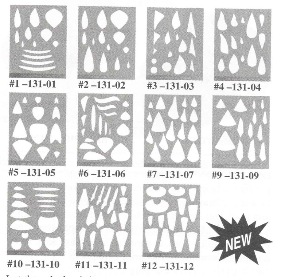 Cabochon Template - Sheet #5 with regard to Free Printable Cabochon Templates
