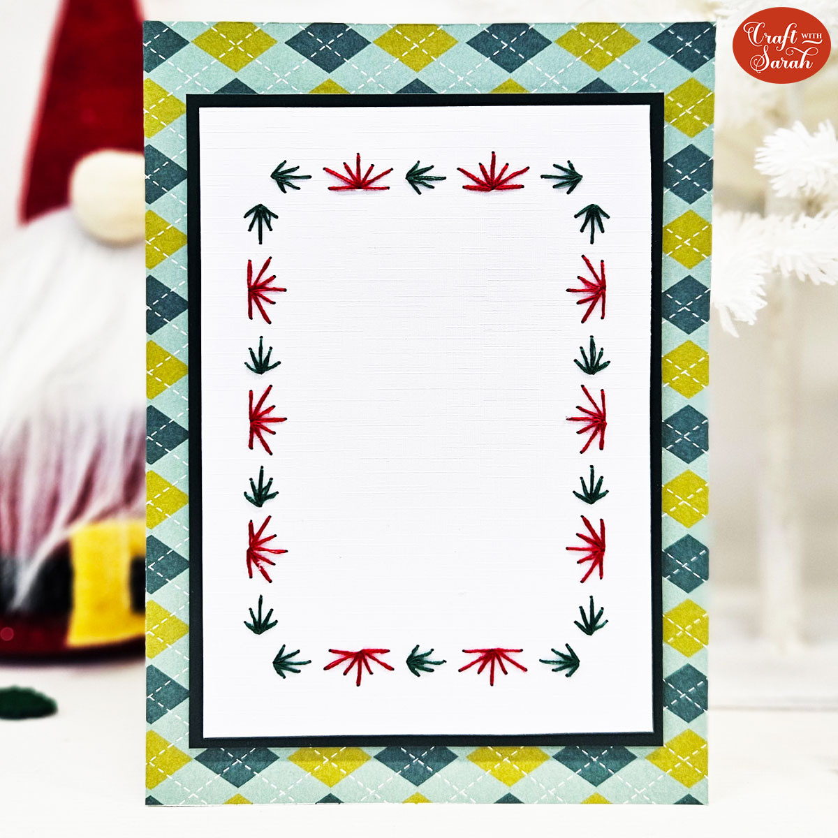 Card Stitching Patterns: Paper Embroidery On Cards! - Craft With in Free Printable Paper Pricking Patterns