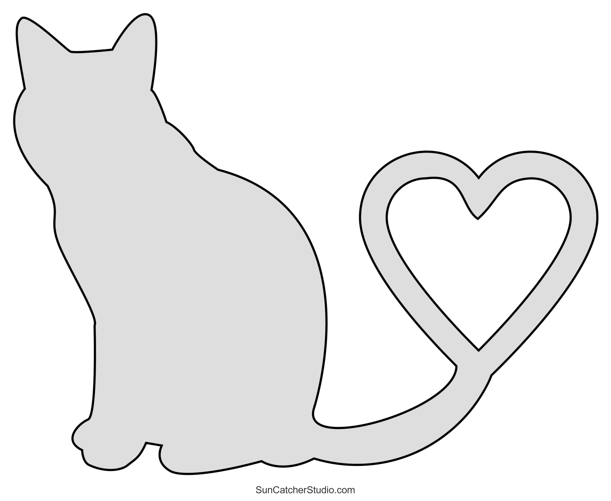 Cat Patterns, Templates, Stencils, Clip Art, And Silhouettes with regard to Free Printable Cat Silhouette