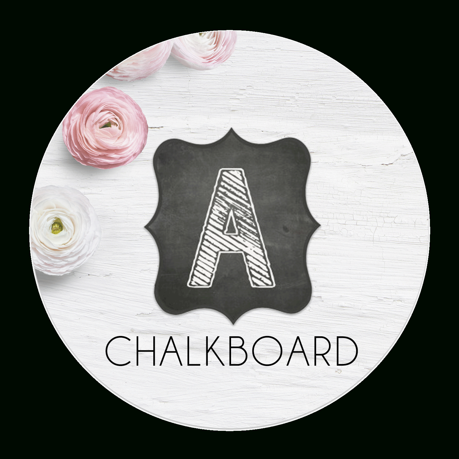 Chalkboard-Banner-Letters - Swanky Design Co. with Diy Swank Free Printable Letters