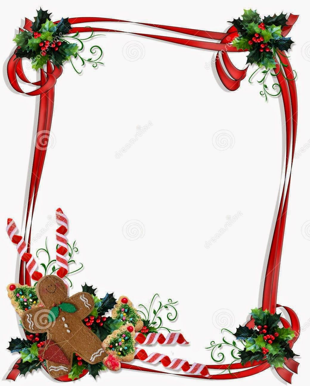 Christmas Borders Clip Art - 12 Free Pdf Printables | Printablee throughout Free Printable Christmas Clip Art
