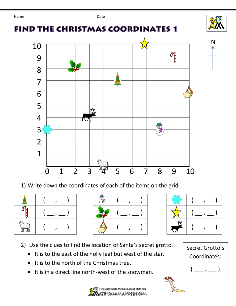 Christmas Math Activities pertaining to Free Printable Christmas Maths Worksheets Ks1
