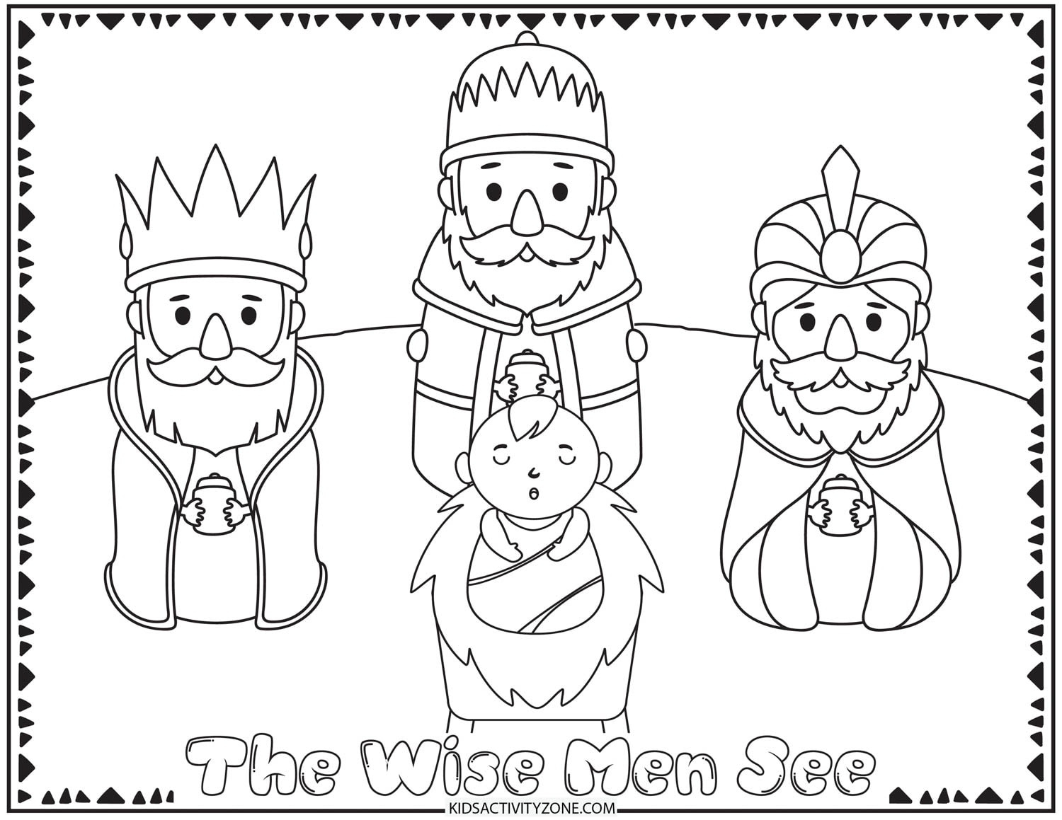 Christmas Story Coloring Pages - (Nativity) - Kids Activity Zone for Free Printable Nativity Story Coloring Pages