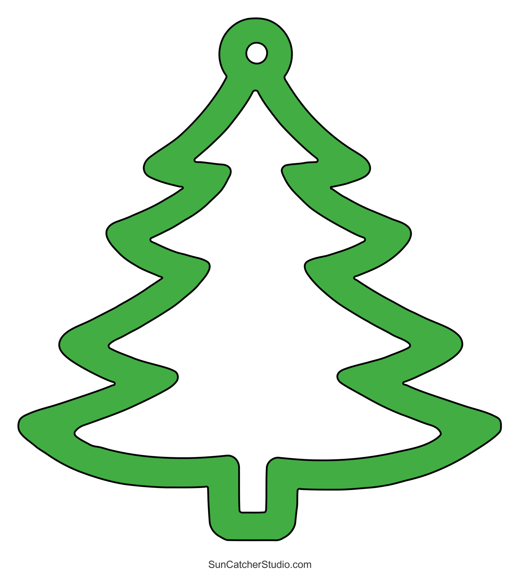 Christmas Tree Templates And Stencils (Free Printable Patterns regarding Free Printable Christmas Tree Images