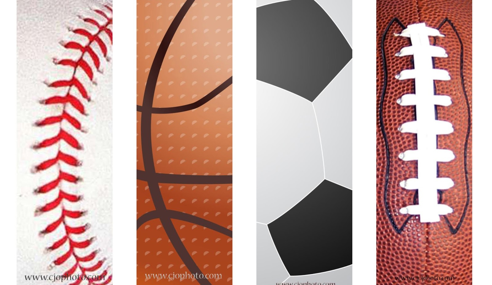 Cjo Photo: Printable Bookmarks: Sports in Free Printable Sports Bookmarks