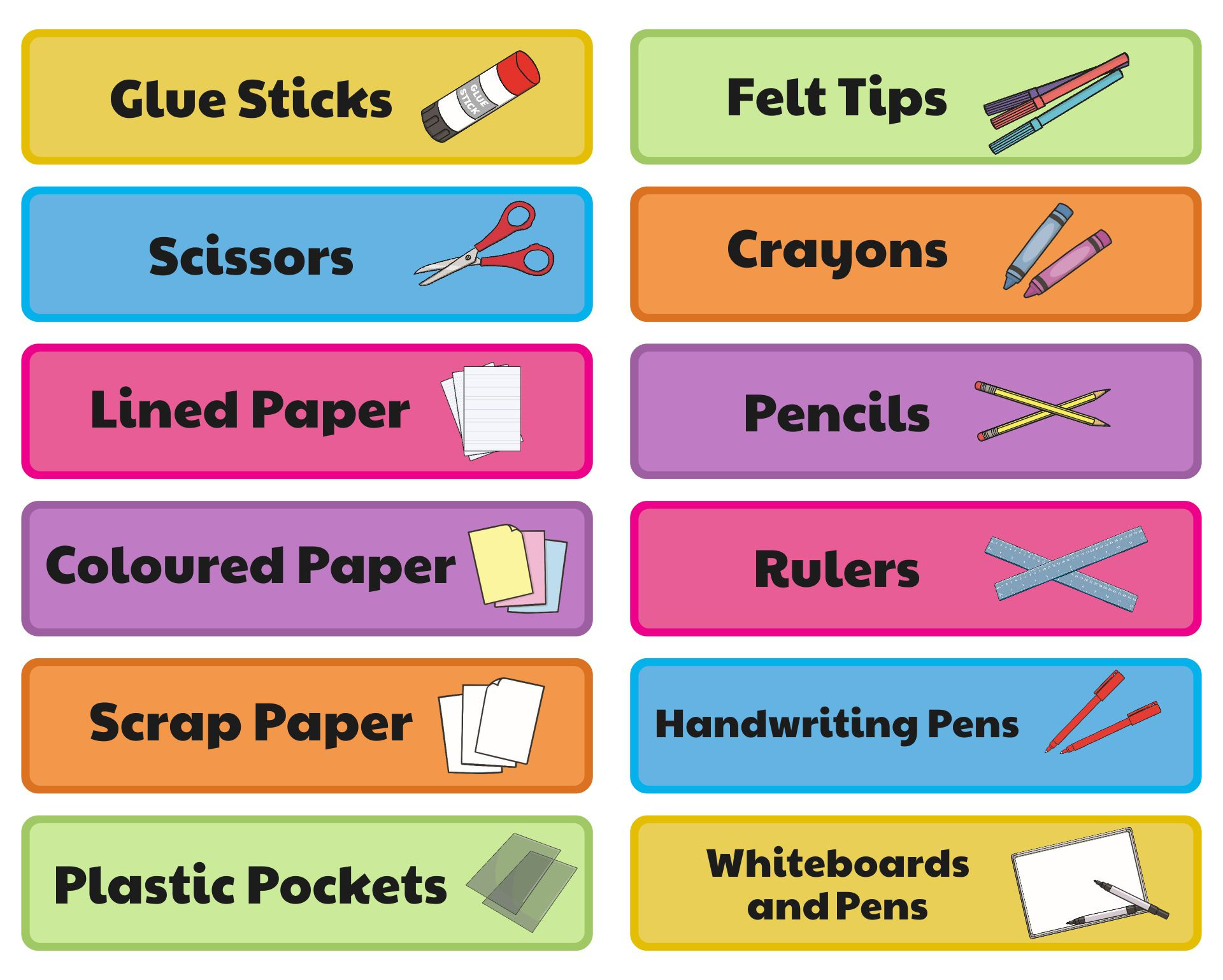 Classroom Labels - 10 Free Pdf Printables | Printablee with regard to Free Printable Classroom Labels With Pictures
