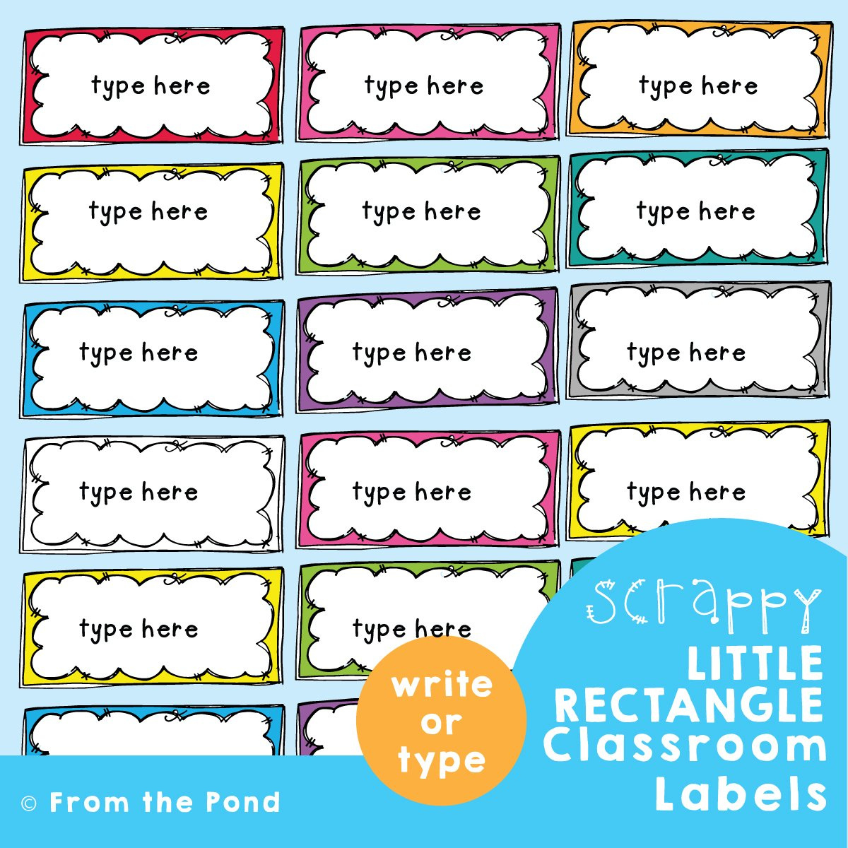 Classroom Labels To Organize Your Classroom Equipment. — From The throughout Free Printable Classroom Signs And Labels