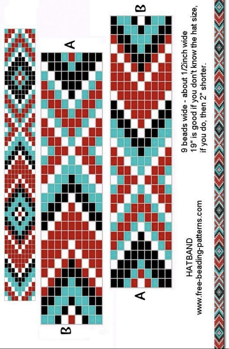 Colorful Bead Loom Patterns For Native American Beadwork within Free Printable Bead Loom Patterns