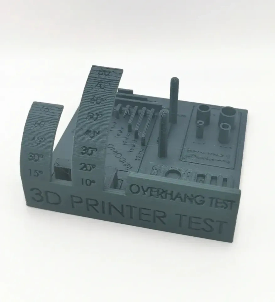 Complete 3D Printer Test All In One (Stress Test, Bed Level Test for Free Printable Stress Test