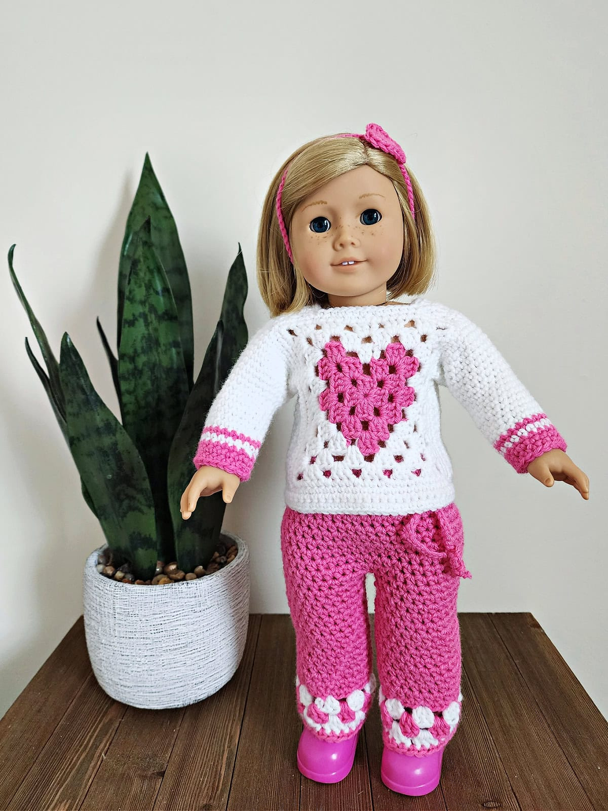 Crochet Doll Clothes - My Love 18" Doll Set - A Crocheted Simplicity regarding Free Printable Crochet Doll Clothes Patterns For 18 Inch Dolls