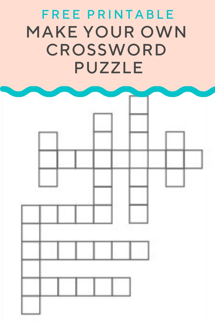Crossword Puzzle Generator in Free Crossword Puzzle Maker Printable