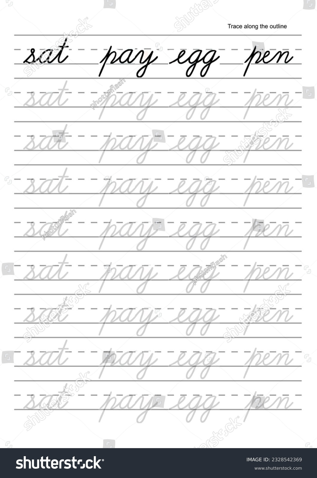 Cursive Handwriting Worksheets – Free Printable! | Mama Geek in Free Printable Cursive Handwriting Worksheets