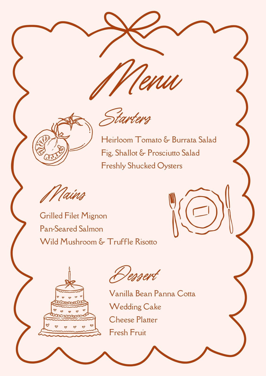 Customize 19,892+ Menus Templates Online - Canva for Design A Menu For Free Printable