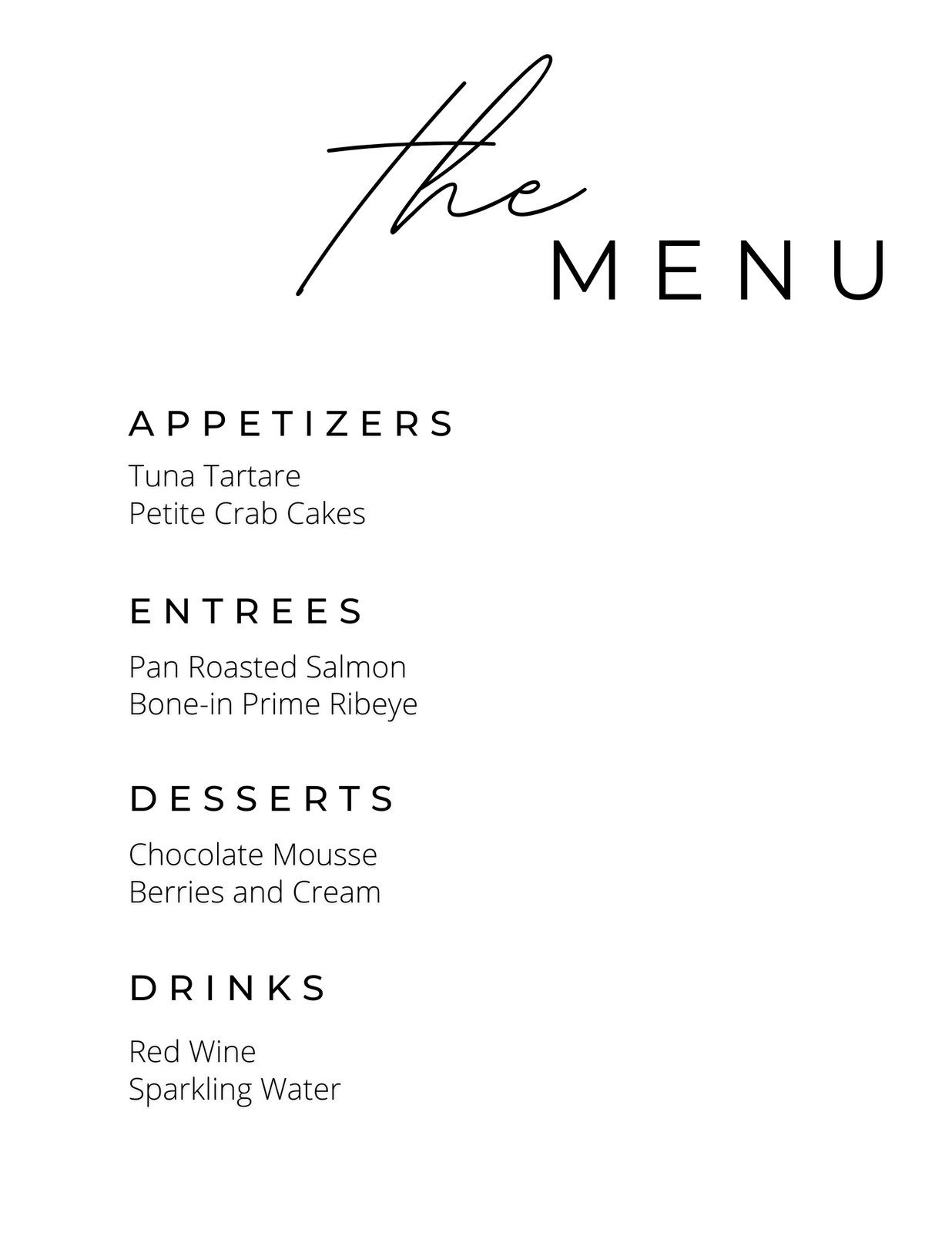 Customize 19,895+ Menus Templates Online - Canva intended for Menu Template Free Printable Word