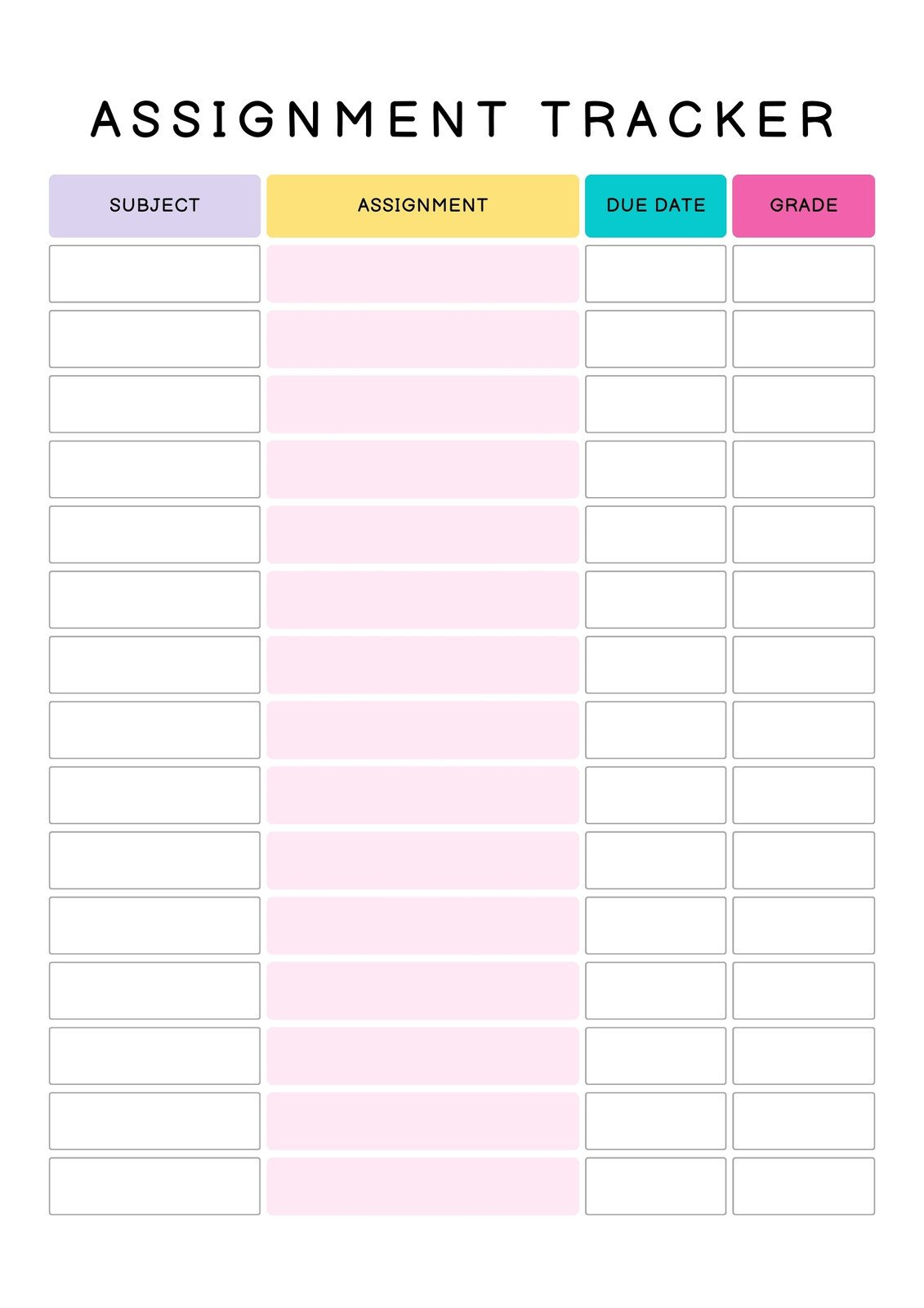 Customize 534+ Student Planner Templates Online - Canva within Free Printable School Agenda Templates