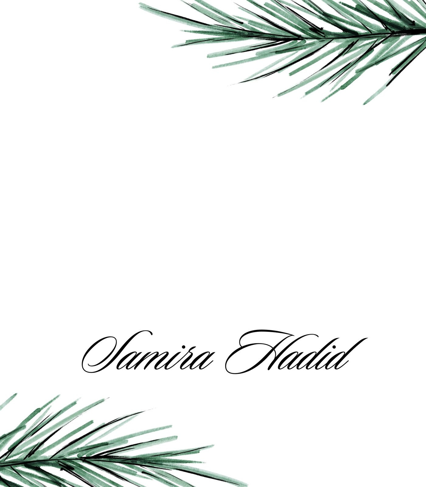 Customize 78+ Christmas Place Card Templates Online - Canva within Christmas Table Name Cards Free Printable
