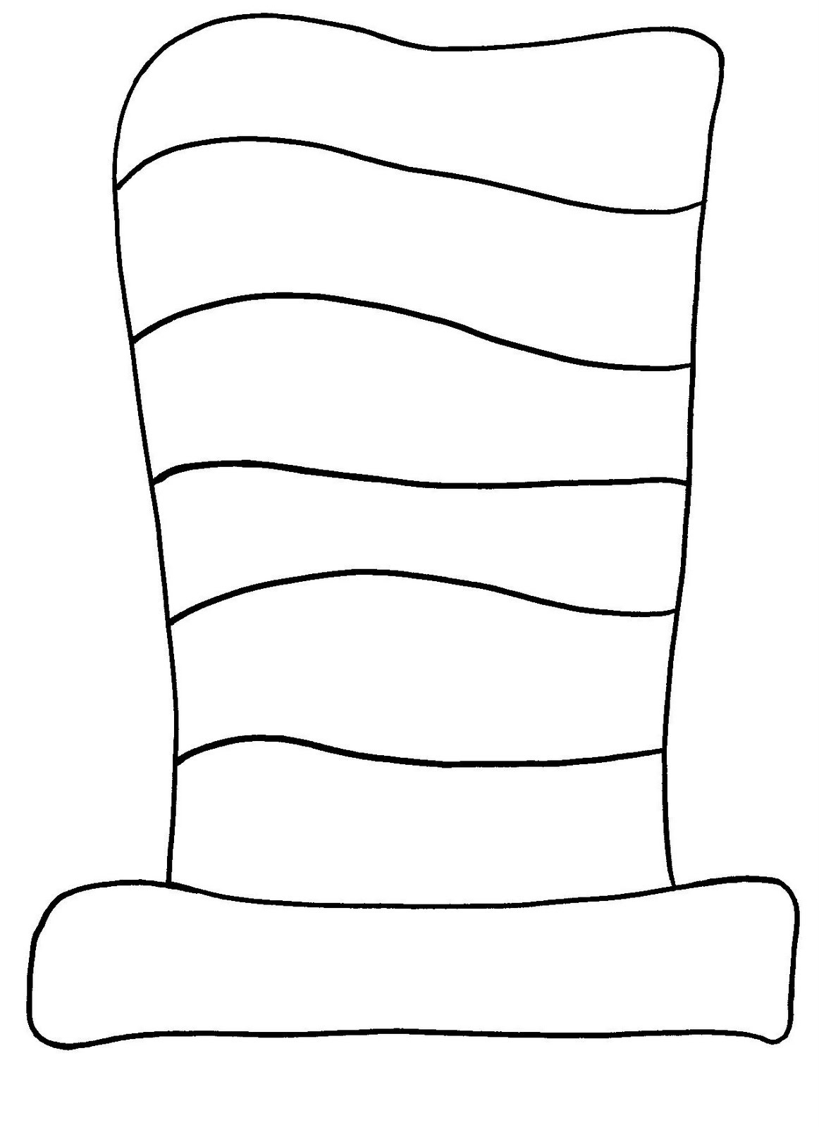 Cut Out Dr Seuss Hat Template Free Cat In The Hat Template Free for Free Printable Dr Seuss Hat Template