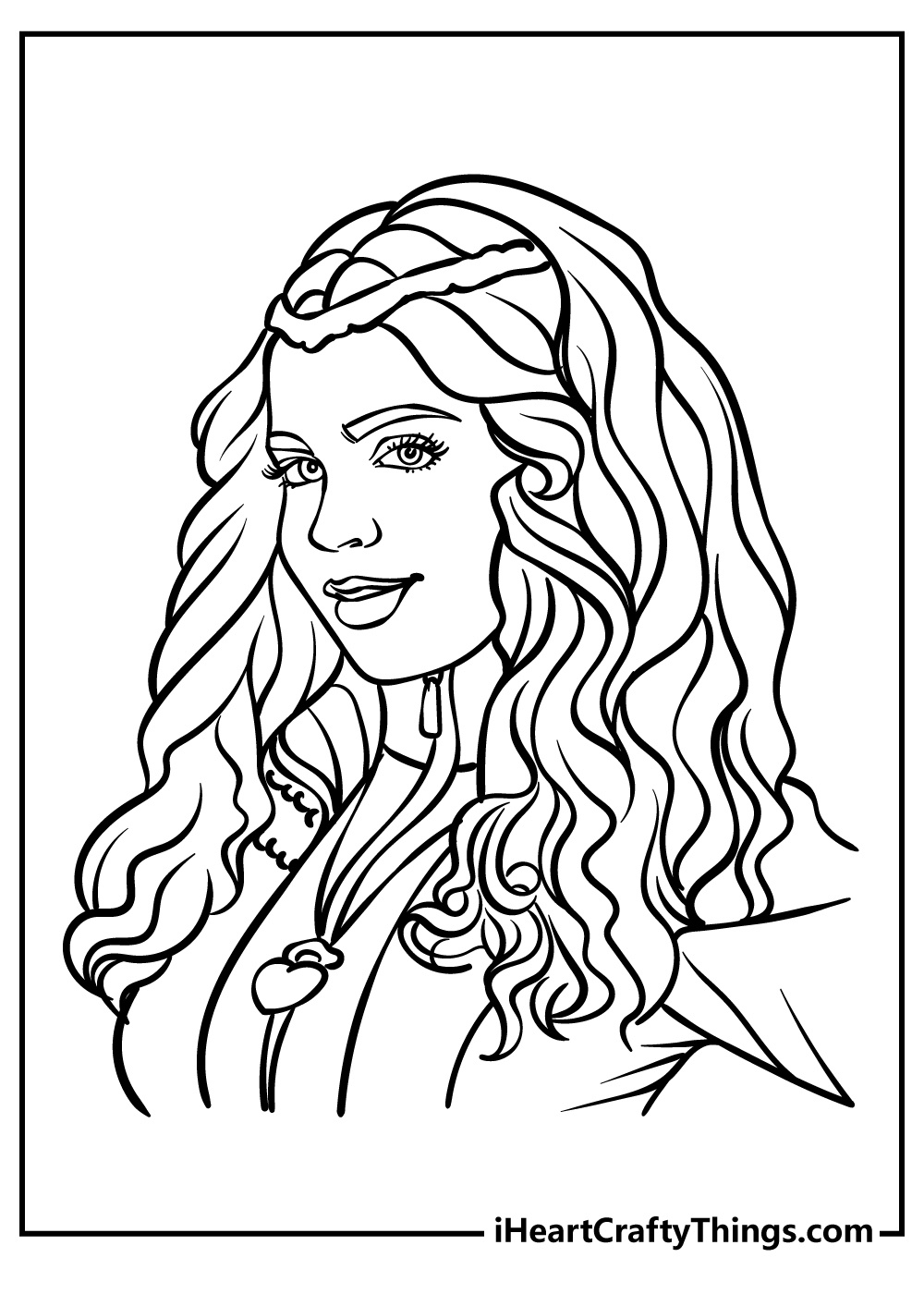 Descendants Coloring Pages (100% Free Printables) - Worksheets Library regarding Free Printable Descendants Coloring Pages