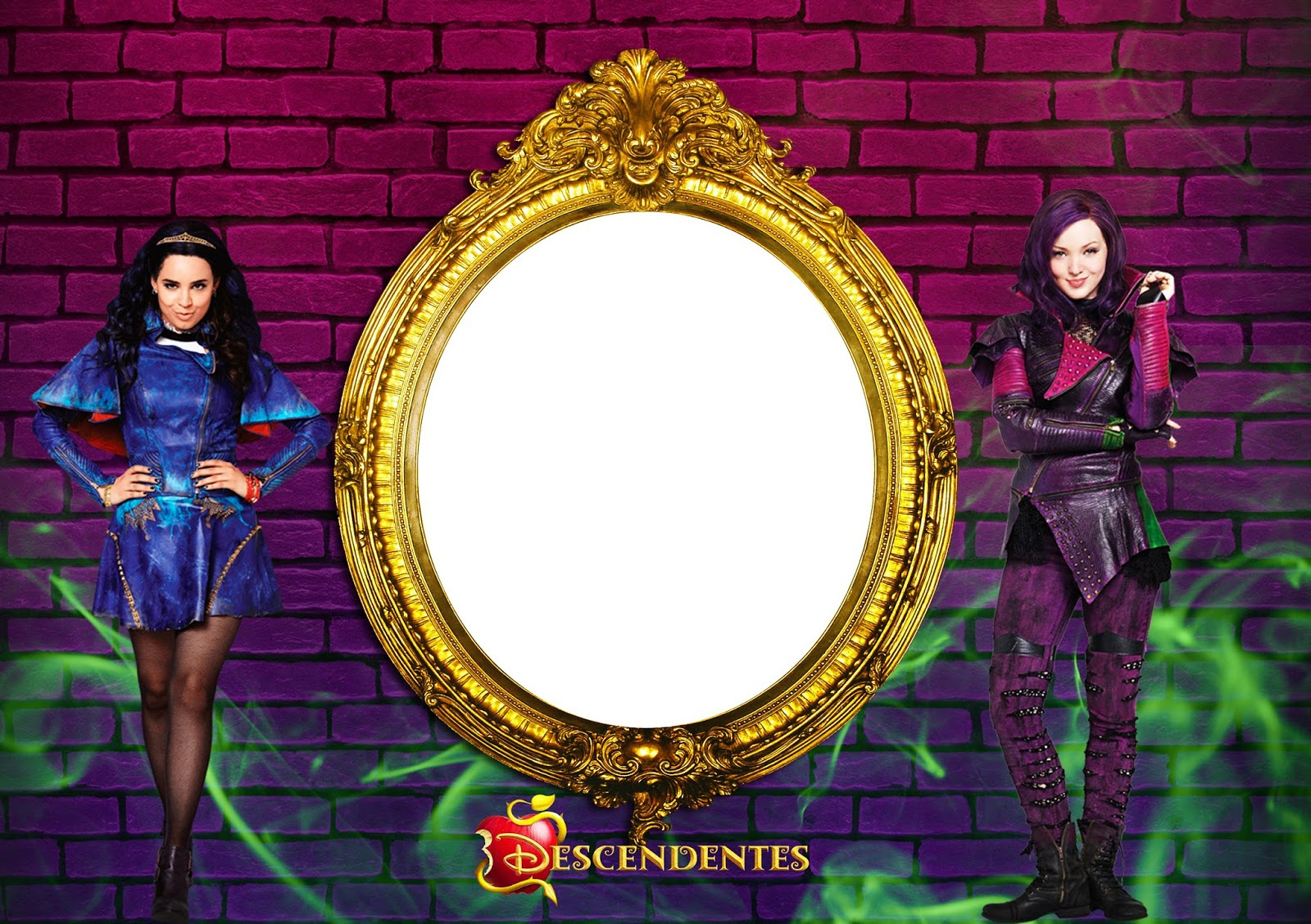 Descendants Party: Free Printable Invitations. - Oh My Fiesta! In for Free Printable Descendants Invitations