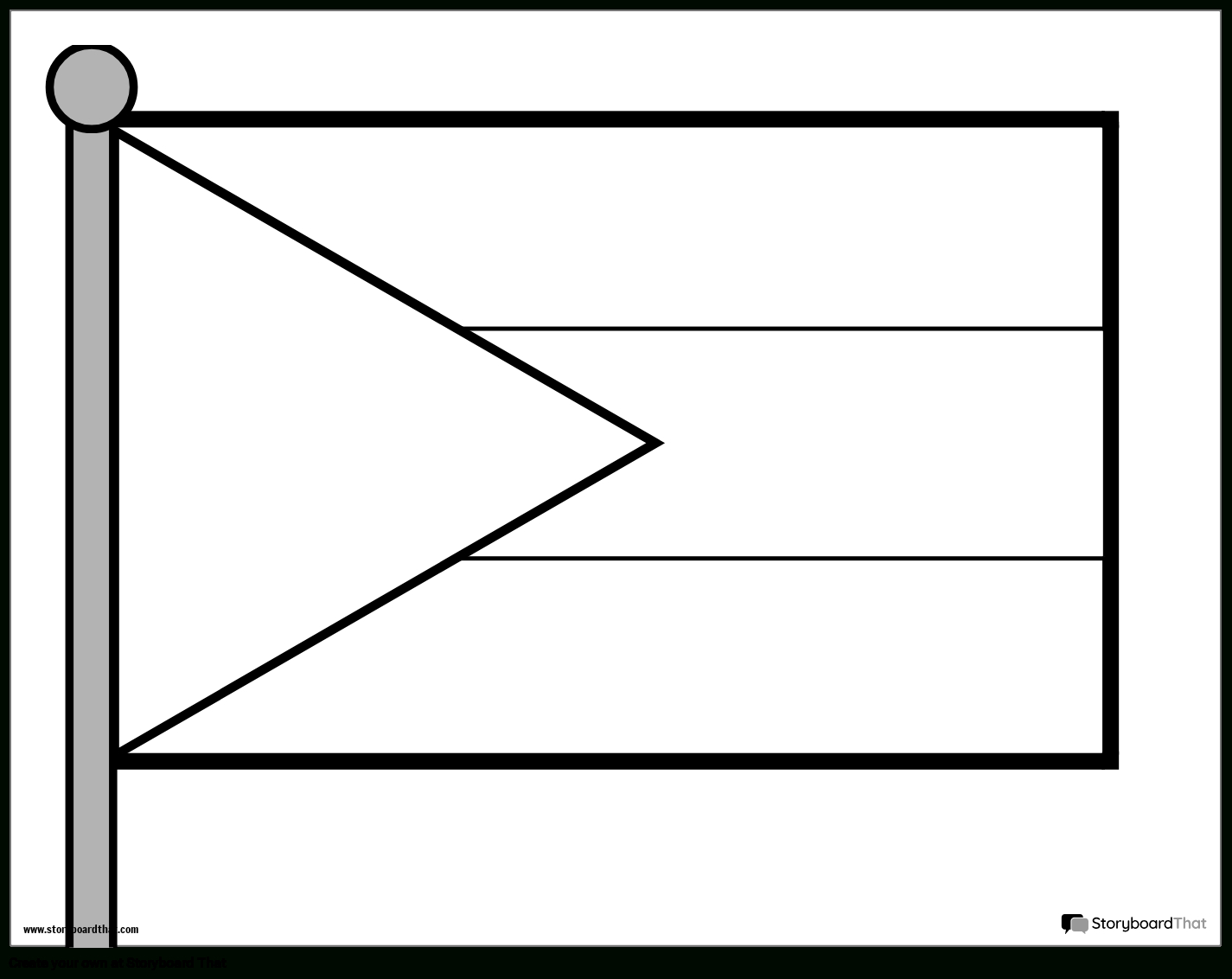 Design Flags Online: Free Templates From Storyboard That throughout Free Printable Blank Flag Template