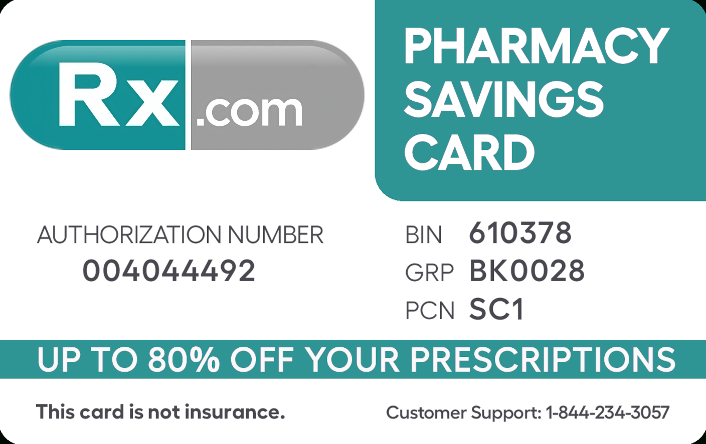 Discount Prescription Card - Rx regarding Free Advair Coupon Printable