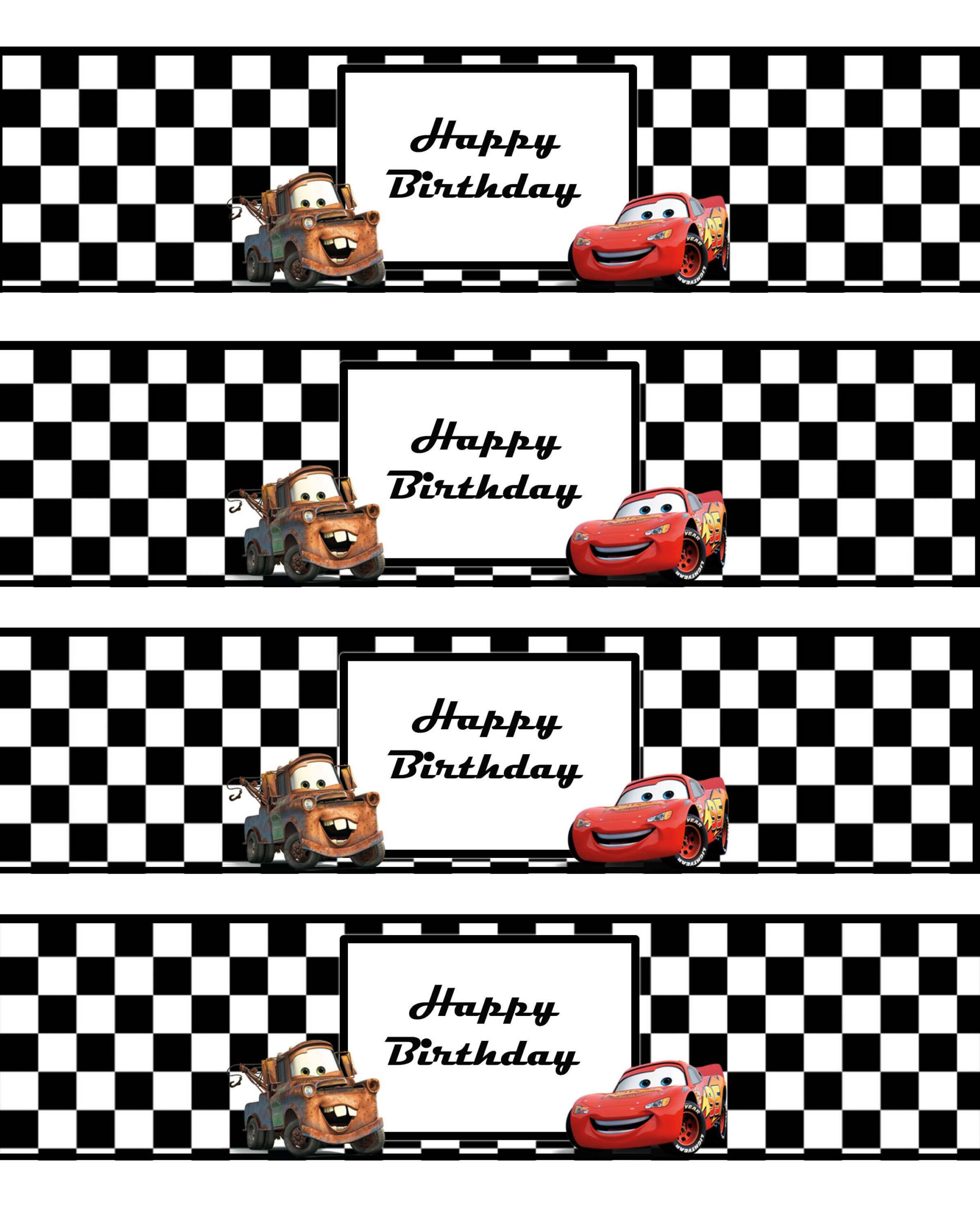 Discover 9 Mcqueen Cars Theme And Cars Birthday Party Disney Ideas for Free Printable Disney Cars Water Bottle Labels