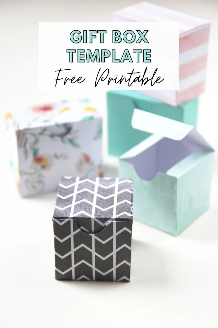 Diy Gift Box Template — Gathering Beauty intended for Free Printable Gift Boxes