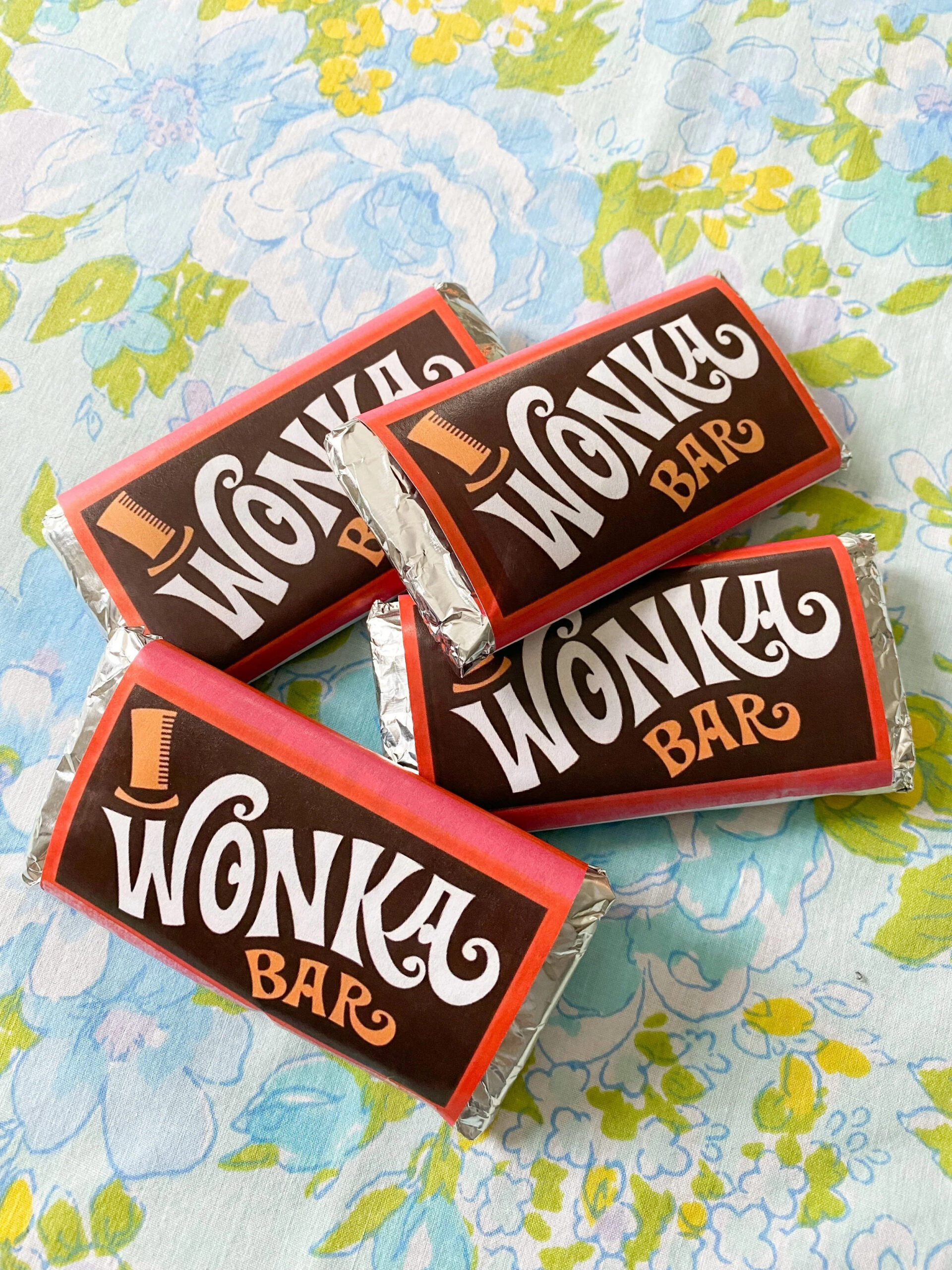 Diy Wonka Bar Craft + Free Printable — Emily Retro - Vintage And for Wonka Bar Wrapper Printable Free