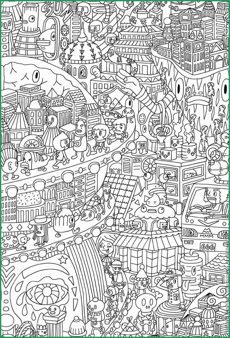 Doodle Art Coloring Pages Doodle Coloring Pages Beautiful Free regarding Free Printable Doodle Art Coloring Pages