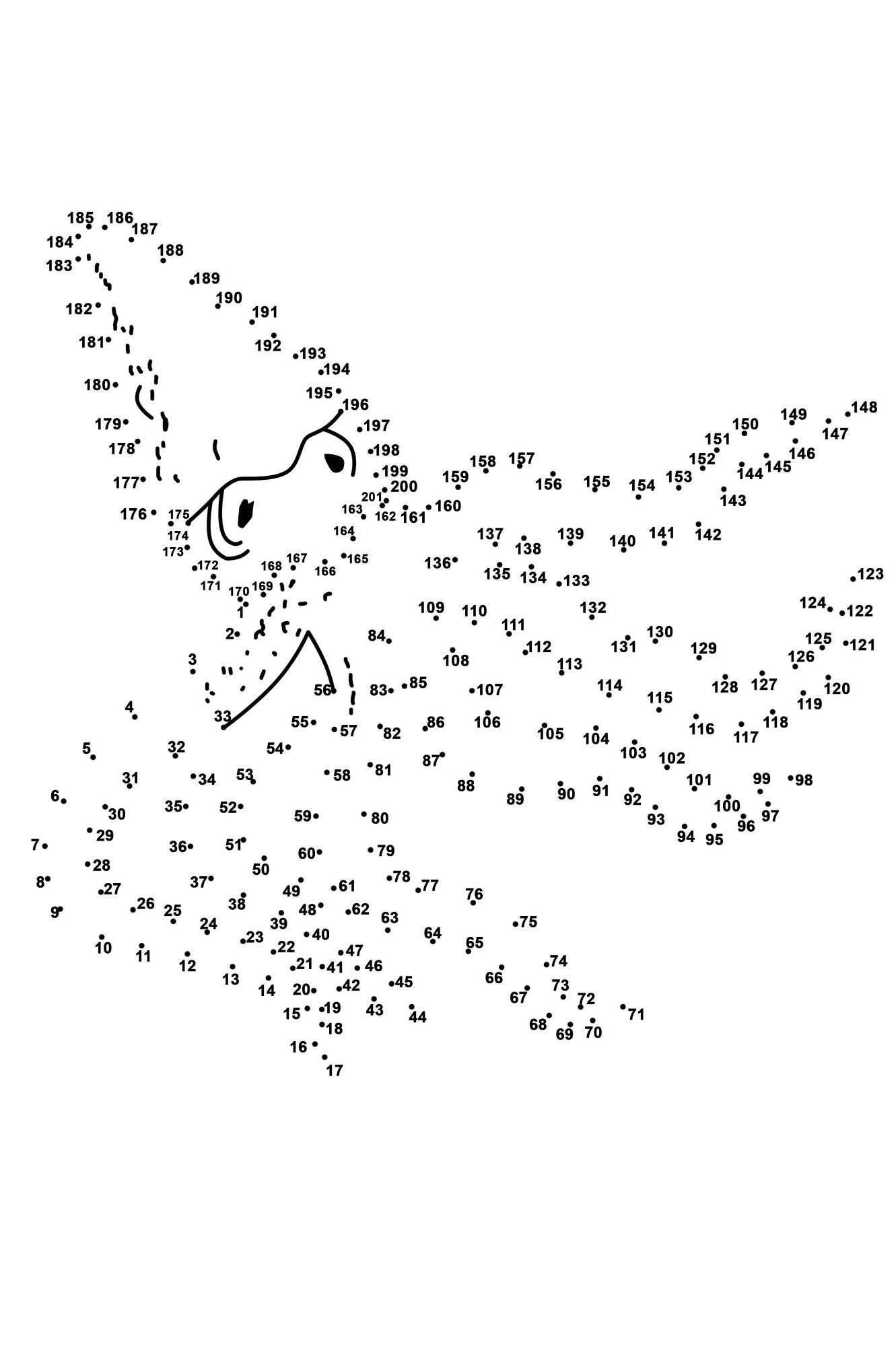 Dot To Dot Printables - Printable Party Favors in Free Printable Dot To Dot