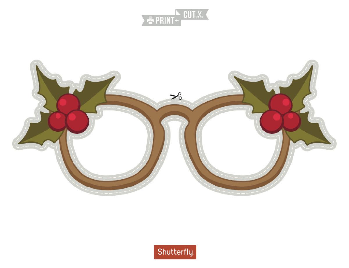 Download All Our 65 Fun Free Printable Christmas Photo Booth Props regarding Free Photo Booth Props Printable Pdf