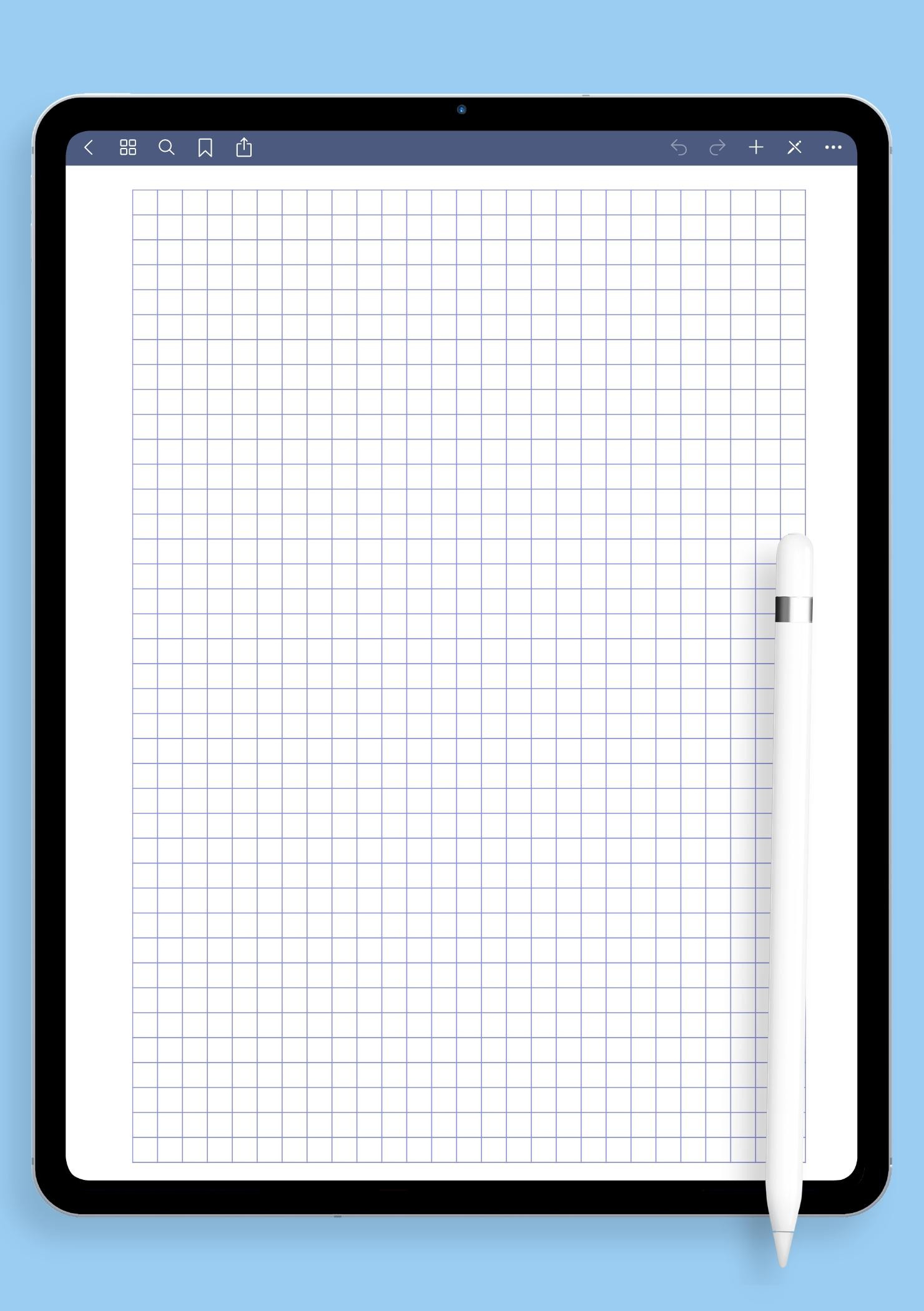 Download Printable 0.5 Cm Grid Paper Printable Blue Pdf regarding Cm Graph Paper Free Printable