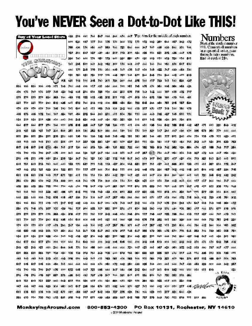 Downloadable Dot-To-Dot Puzzles - Worksheets Library regarding Free Printable Difficult Dot To Dot Puzzles