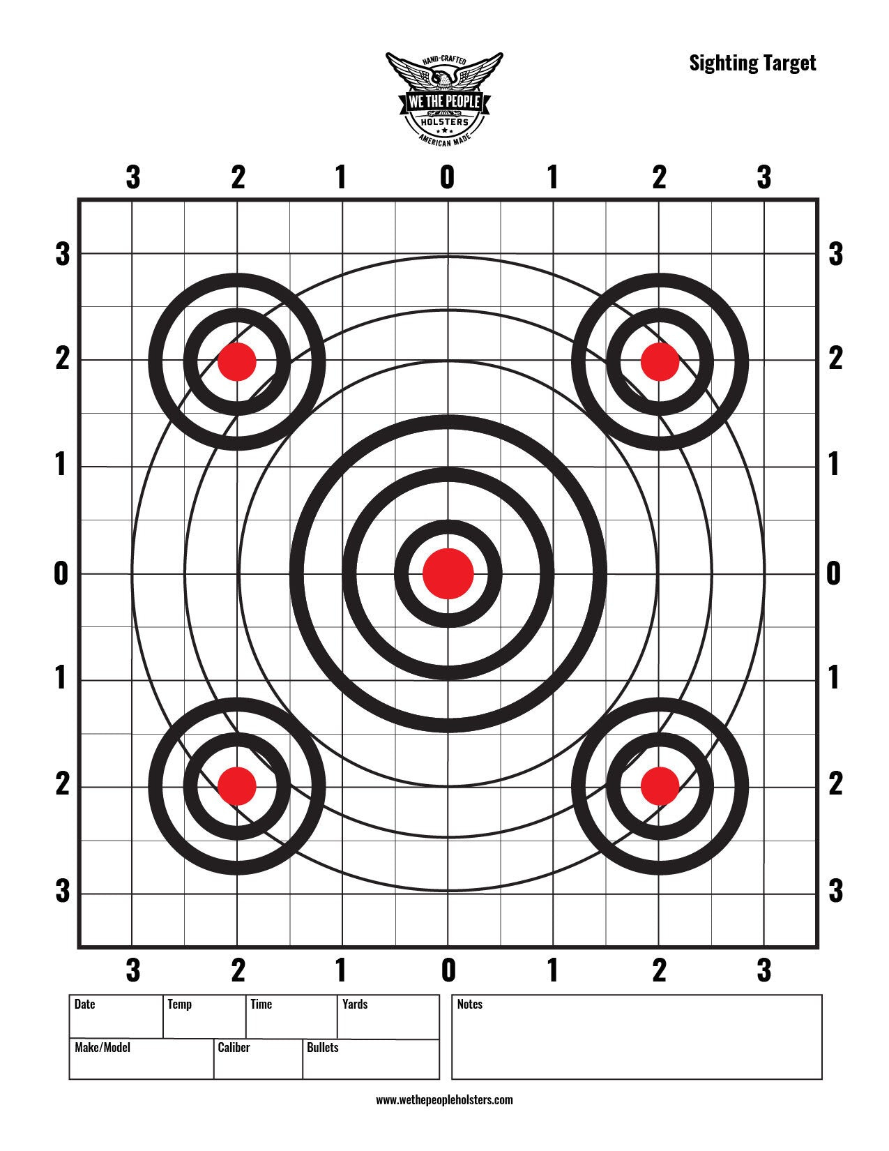 Downloadable Targets | Free Shooting Targets | Printable Targets with regard to Free Printable Targets
