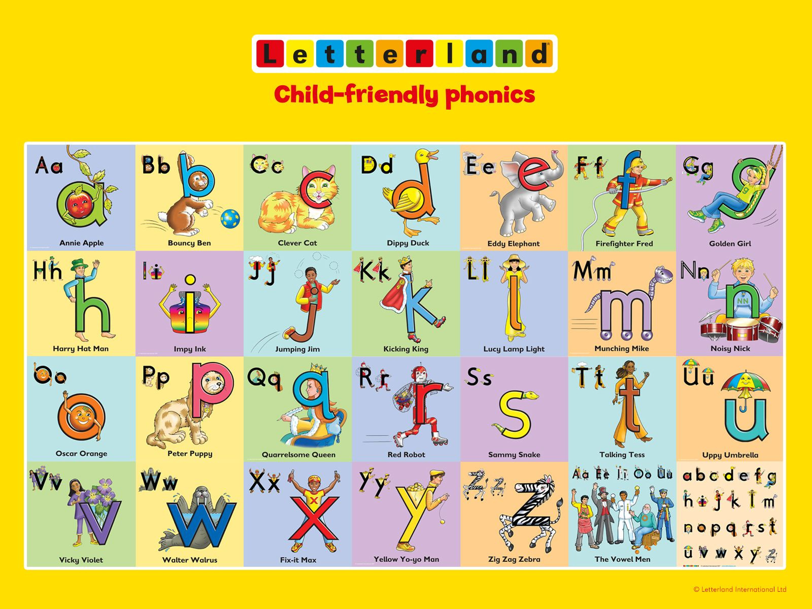 Downloads And Free Resources | Letterland Phonics - Worksheets Library regarding Letterland Worksheets Free Printable