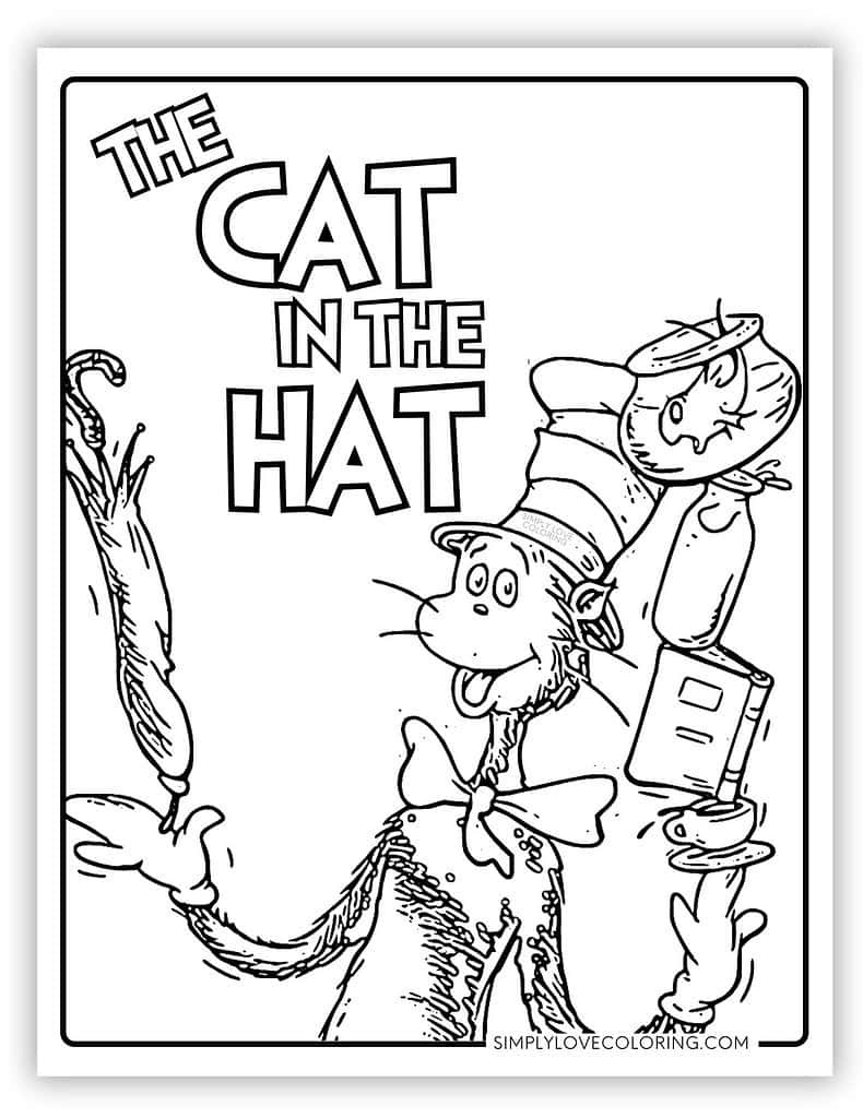 Dr. Seuss Coloring Pages (Free Pdf Printables) - Simply Love Coloring with Free Printable Dr Seuss Coloring Pages