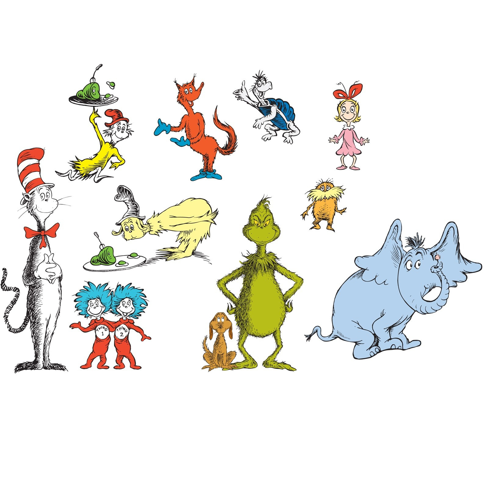 Dr Seuss Printable Characters - Worksheets Library throughout Free Printable Pictures Of Dr Seuss Characters