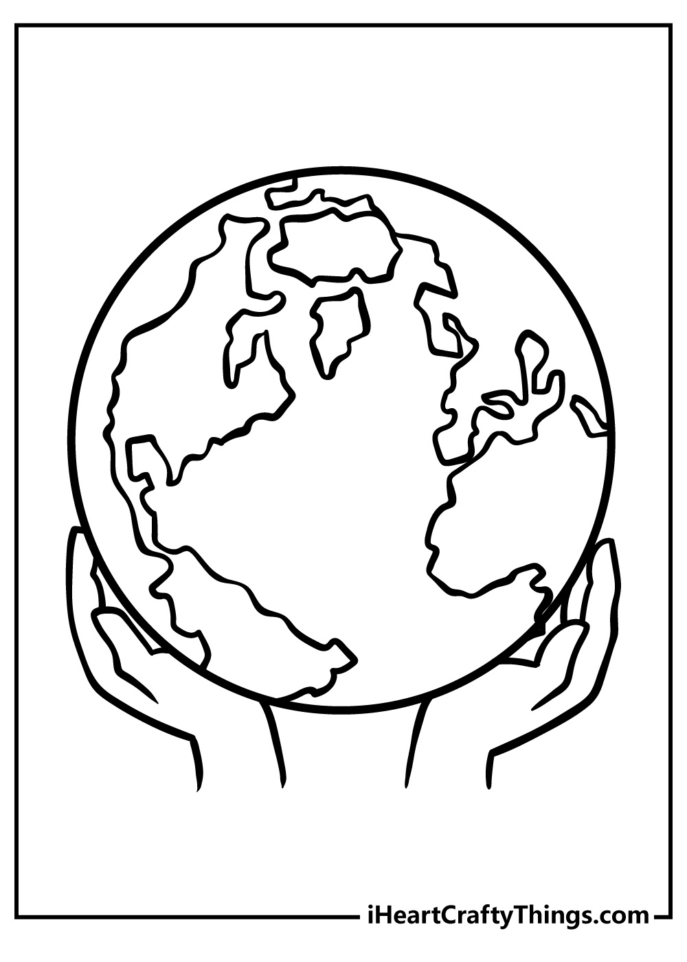 Earth Coloring Pages (20 Free Printables) regarding Earth Coloring Pages Free Printable