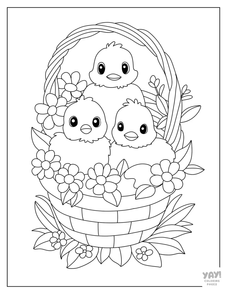 Easter Coloring Pages (Free Printables) intended for Easter Color Pages Free Printable