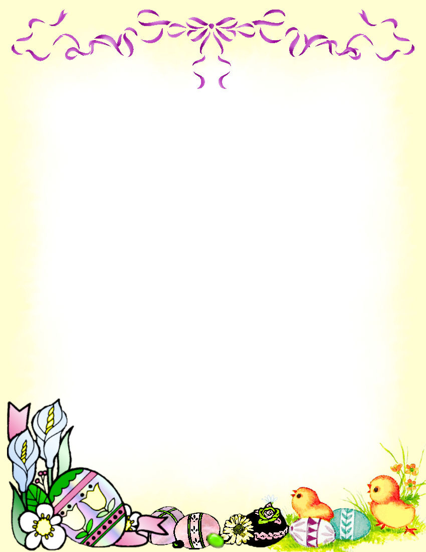 Easter Stationery Theme Free Digital Stationery - Worksheets Library with regard to Free Printable Easter Stationery