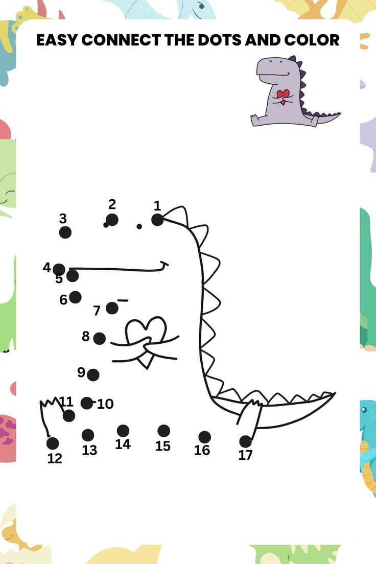 Easy Dot To Dot Worksheets pertaining to Free Printable Dot To Dot Easy