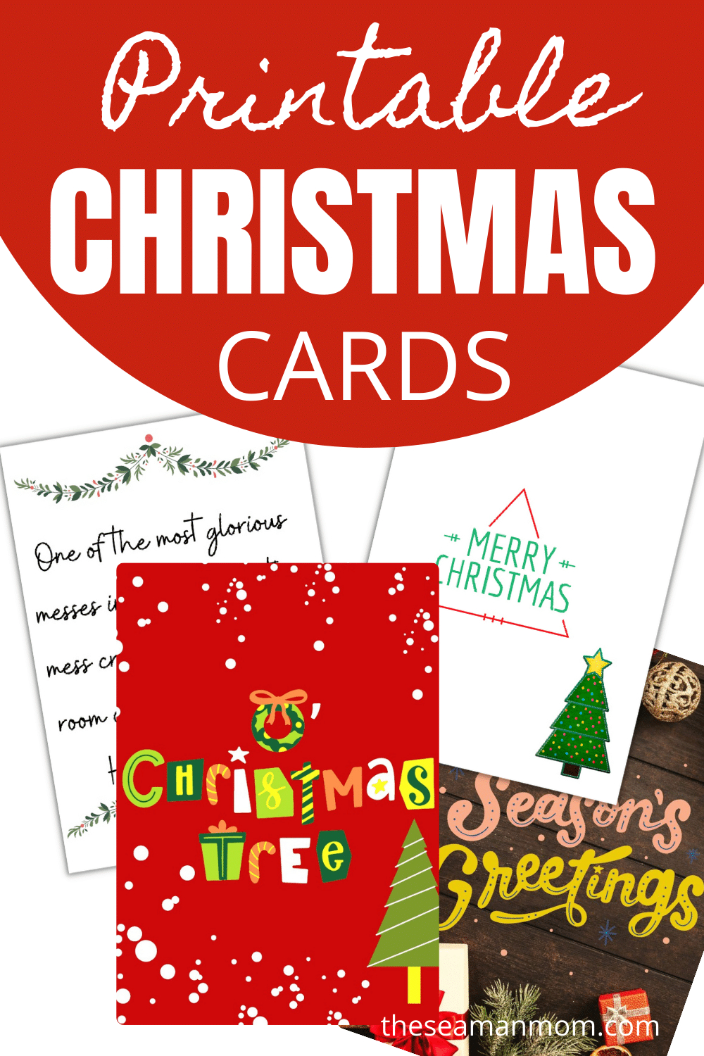 Easy Printable Christmas Cards - Easy Peasy Creative Ideas with Create Your Own Free Printable Christmas Cards