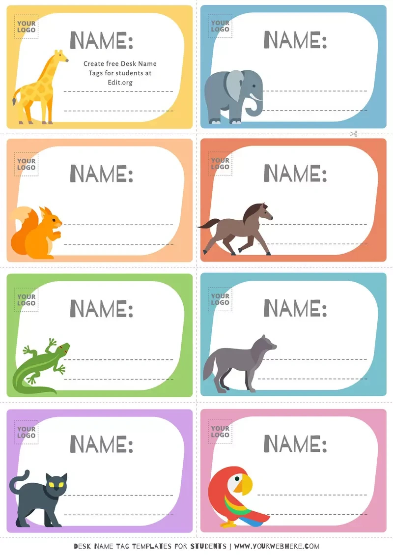 Editable Desk Name Tags For Students throughout Free Printable Desk Name Plates For Students