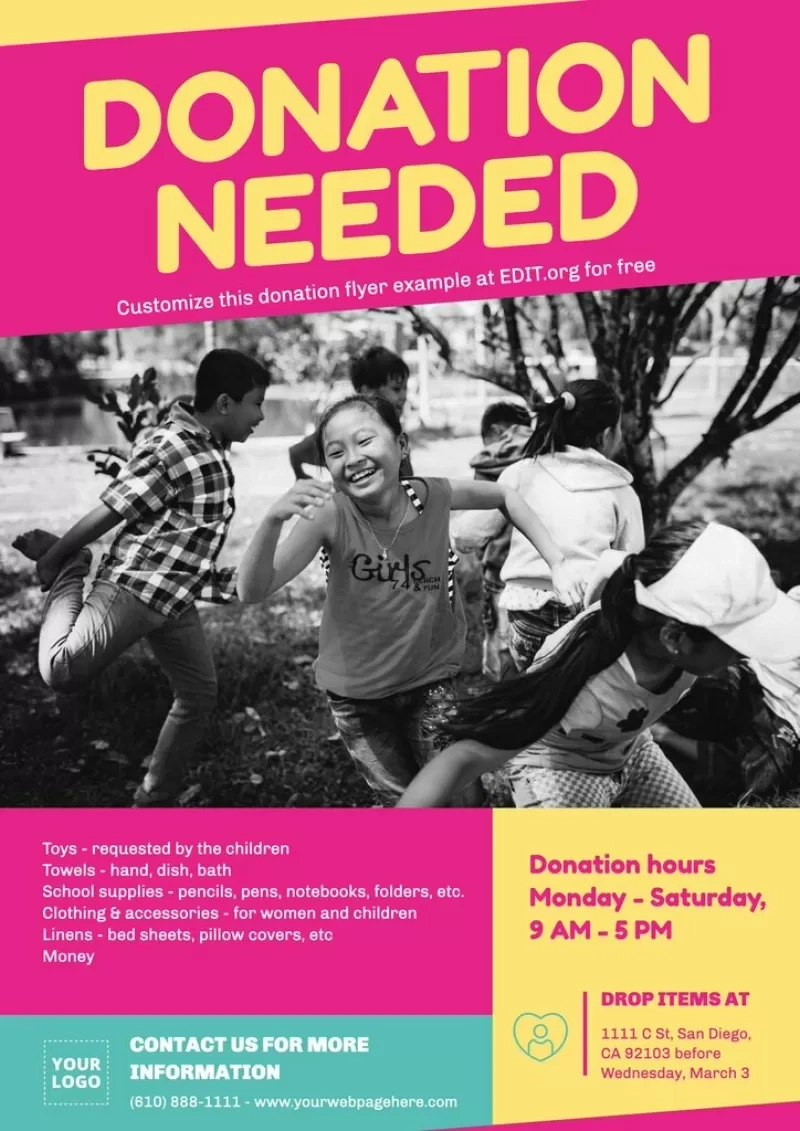 Editable Fundraising Flyer Templates with Free Printable Fundraiser Flyer Templates