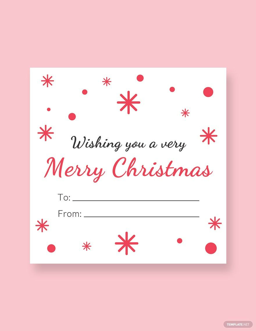 Editable Gift Label Templates In Apple Pages To Download inside Christmas Labels Free Printable Templates