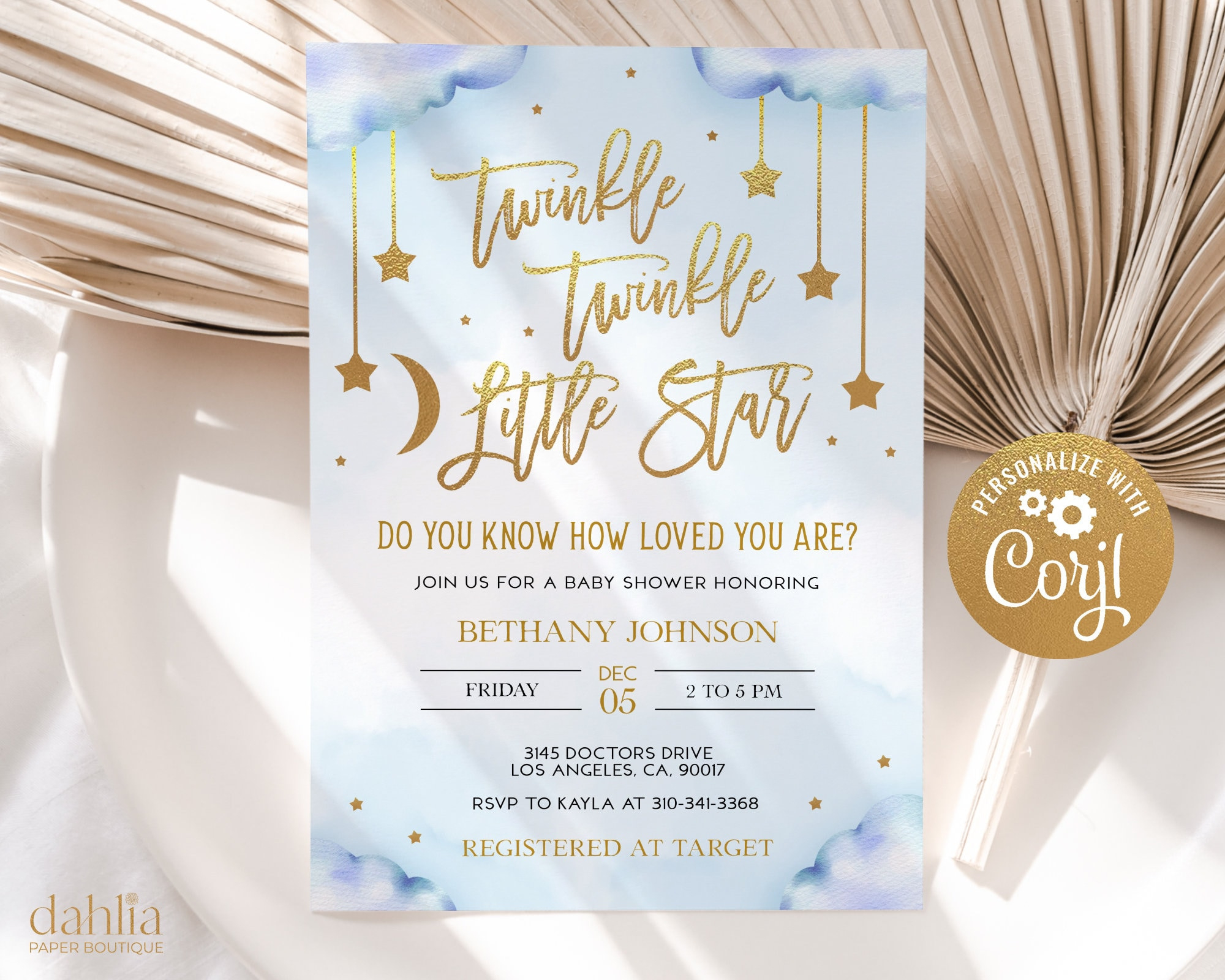 Editable Twinkle Twinkle Little Star Baby Shower Invitation regarding Free Printable Twinkle Twinkle Little Star Baby Shower Invitations