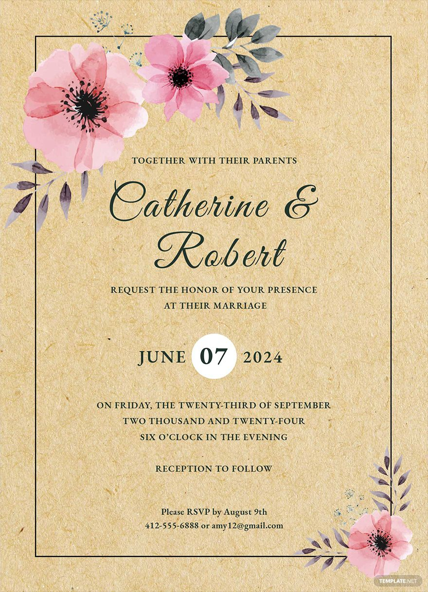 Editable Wedding Invitation Templates In Word To Download within Free Printable Wedding Invitation Templates For Microsoft Word