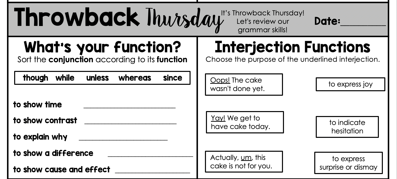 Ela Morning Work For Grades 1-10: A Simple Daily Spiral Review for Free Printable 4Th Grade Morning Work